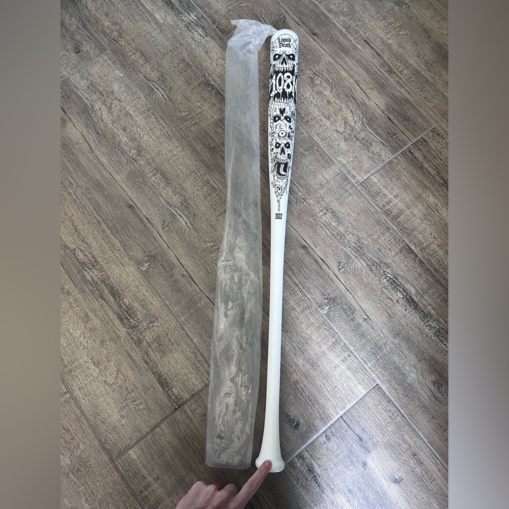 Brand New Exclusive Liquid Death x Smug Labs baseball bat.